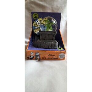 Disney Nightmare Before Christmas Light Up & Musical Water Globe - Oogie Boogie